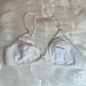 NWT Laika White Basic Wireless Bra Size 34